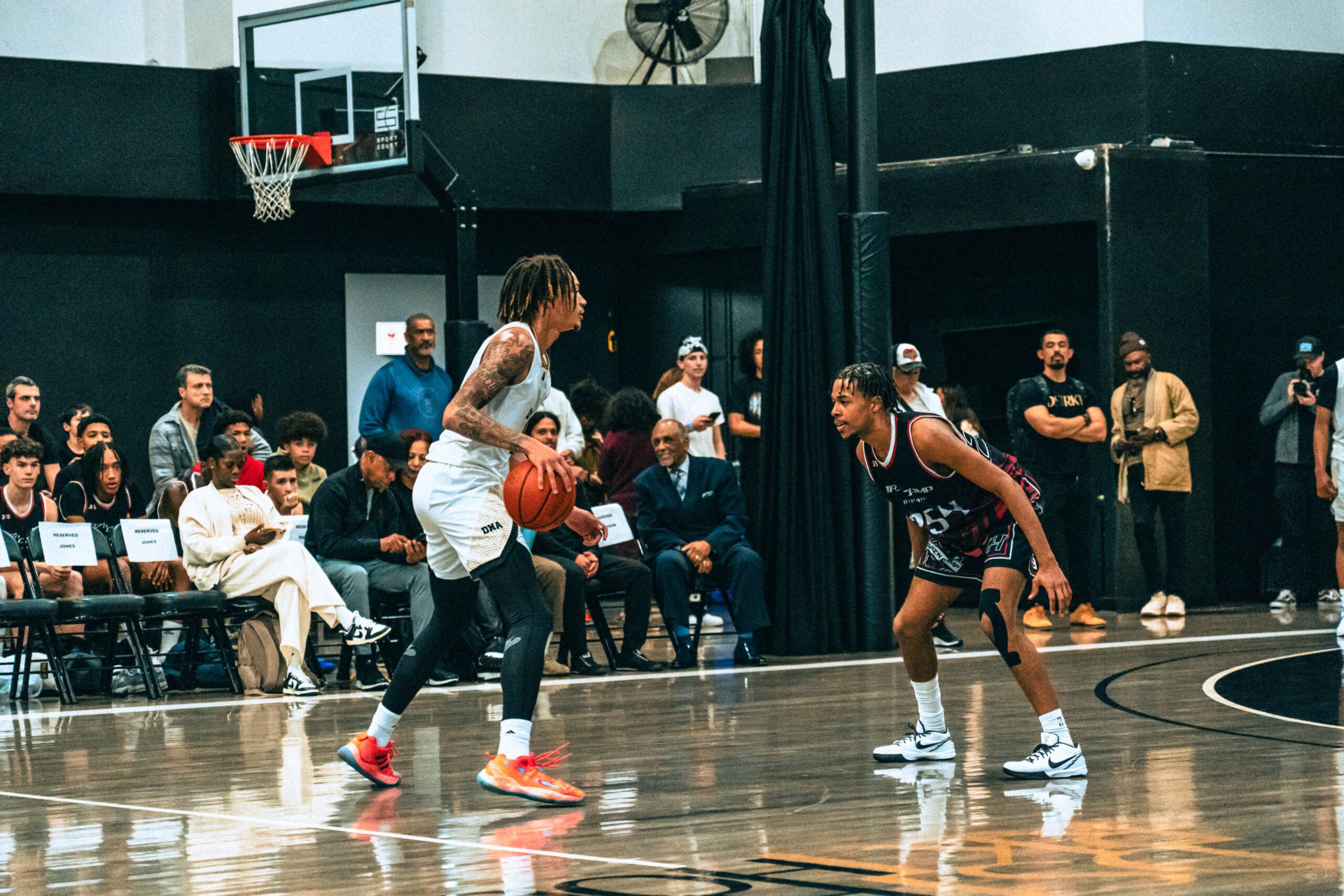 Meeting NBA players in Los Angeles